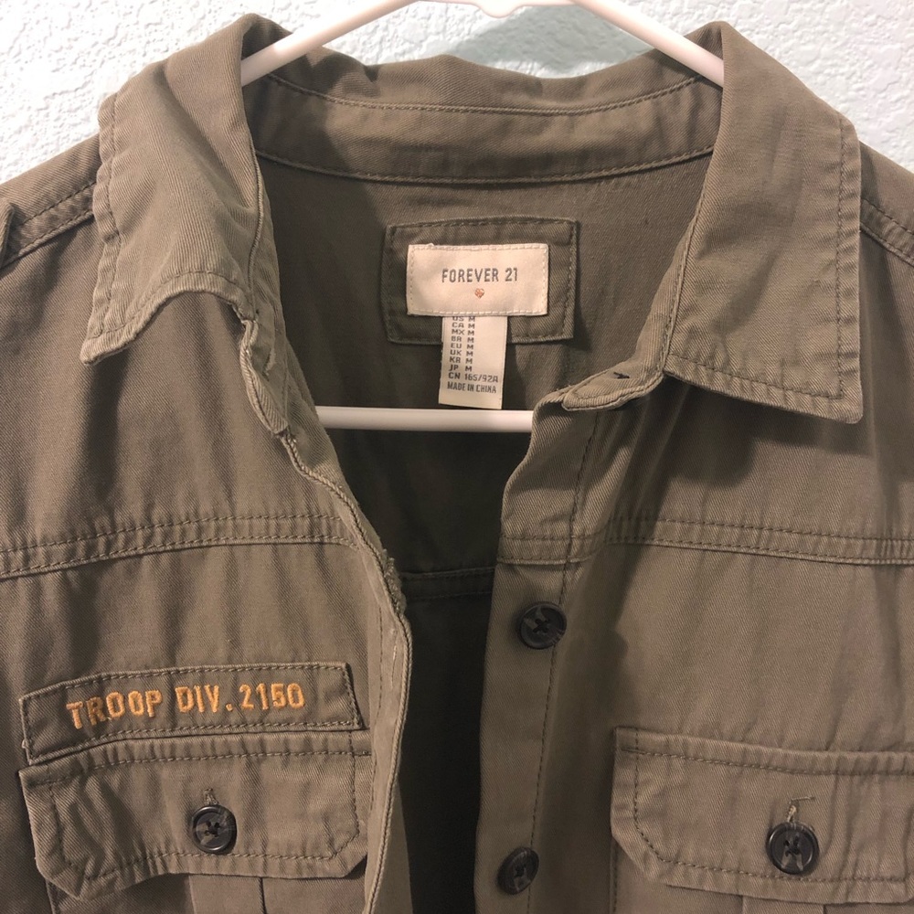 F21 Utility Jacket - Picture 2 of 2